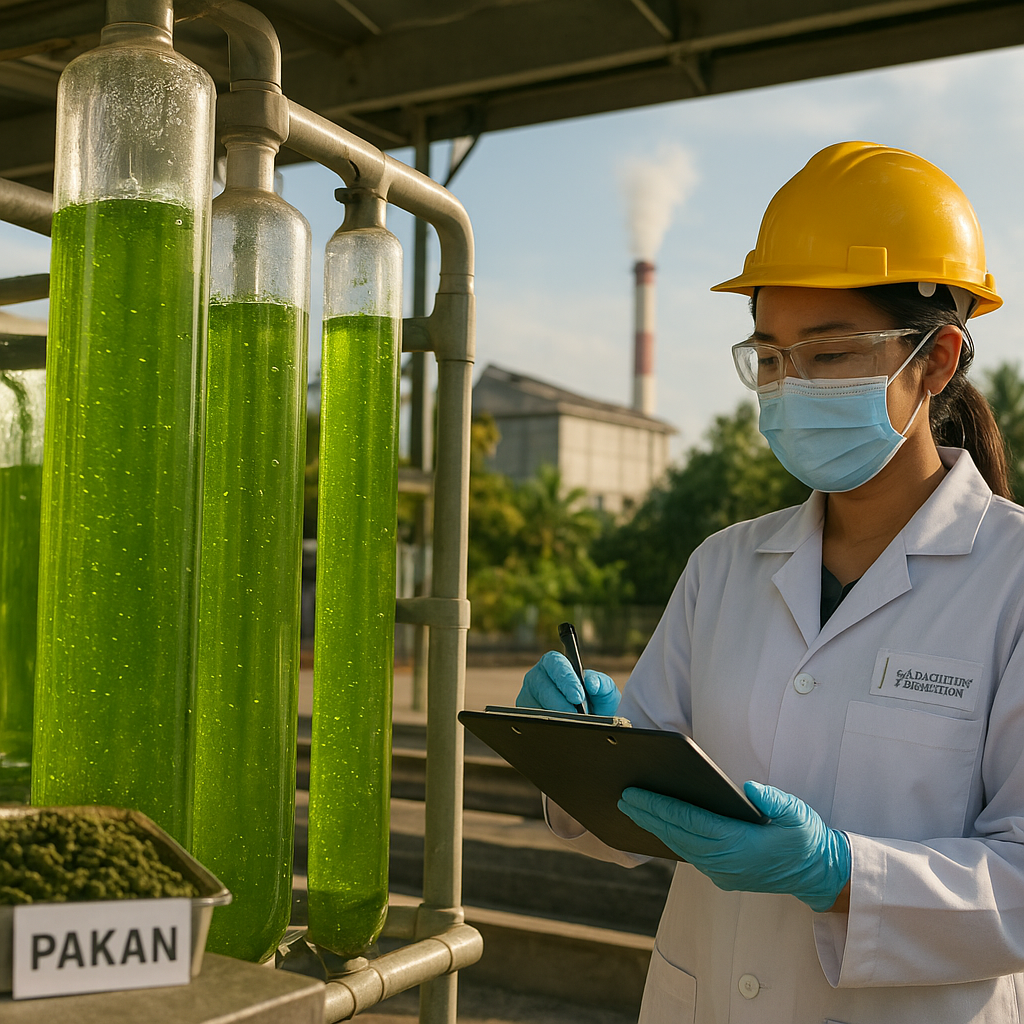 Mikroalga Sebagai Penyerap Karbon dan Sumber Pakan Alternatif