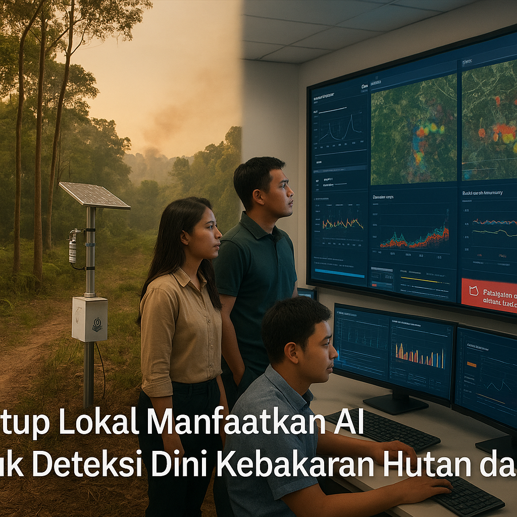 Startup Lokal Manfaatkan AI untuk Deteksi Dini Kebakaran Hutan dan Lahan