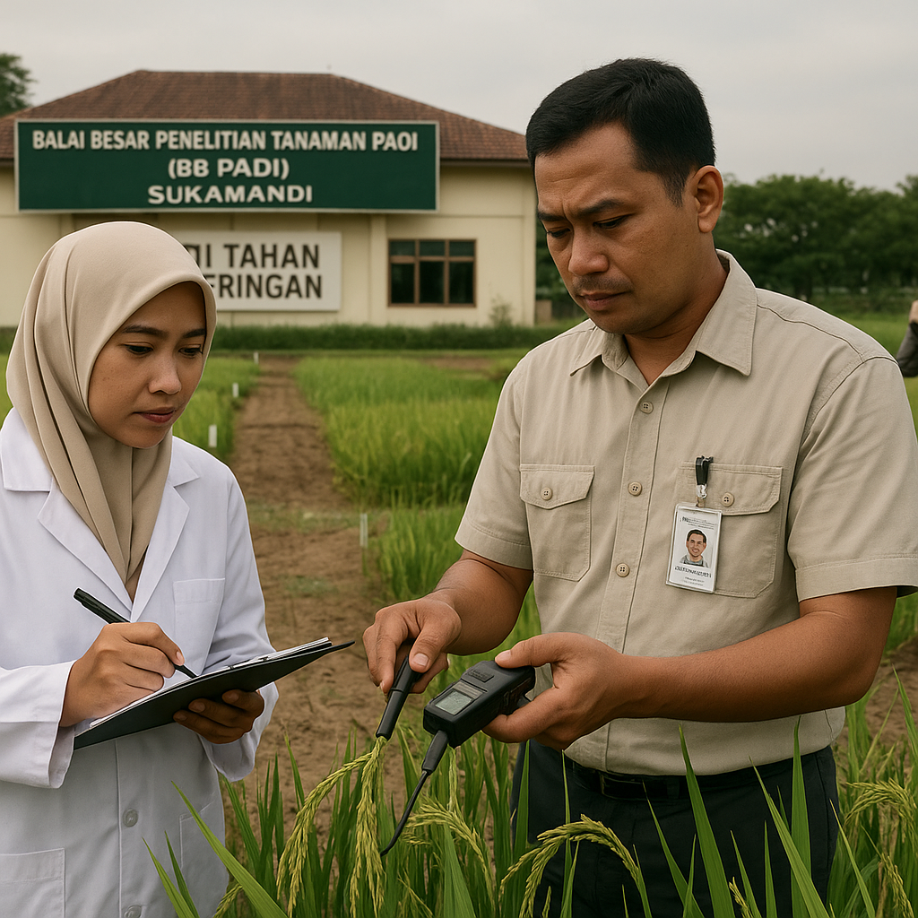 Rekayasa Genetika untuk Padi Tahan Kekeringan di Sukamandi