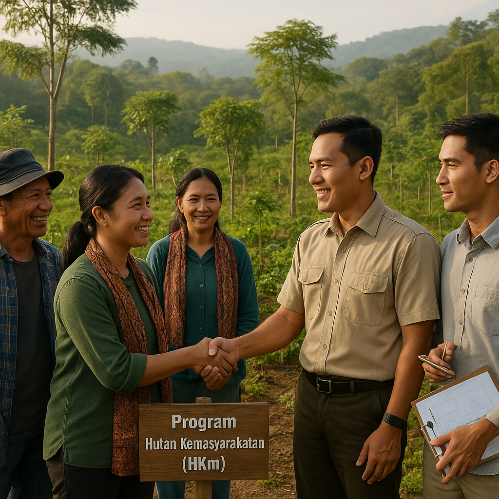 Program "Hutan Kemasyarakatan" Kurangi Konflik dan Tingkatkan Penyerapan Karbon