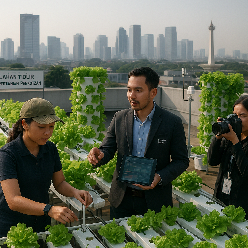 Startup Agri-tech Raksasa Digital Garap Lahan Tidur untuk Ketahanan Pangan Perkotaan