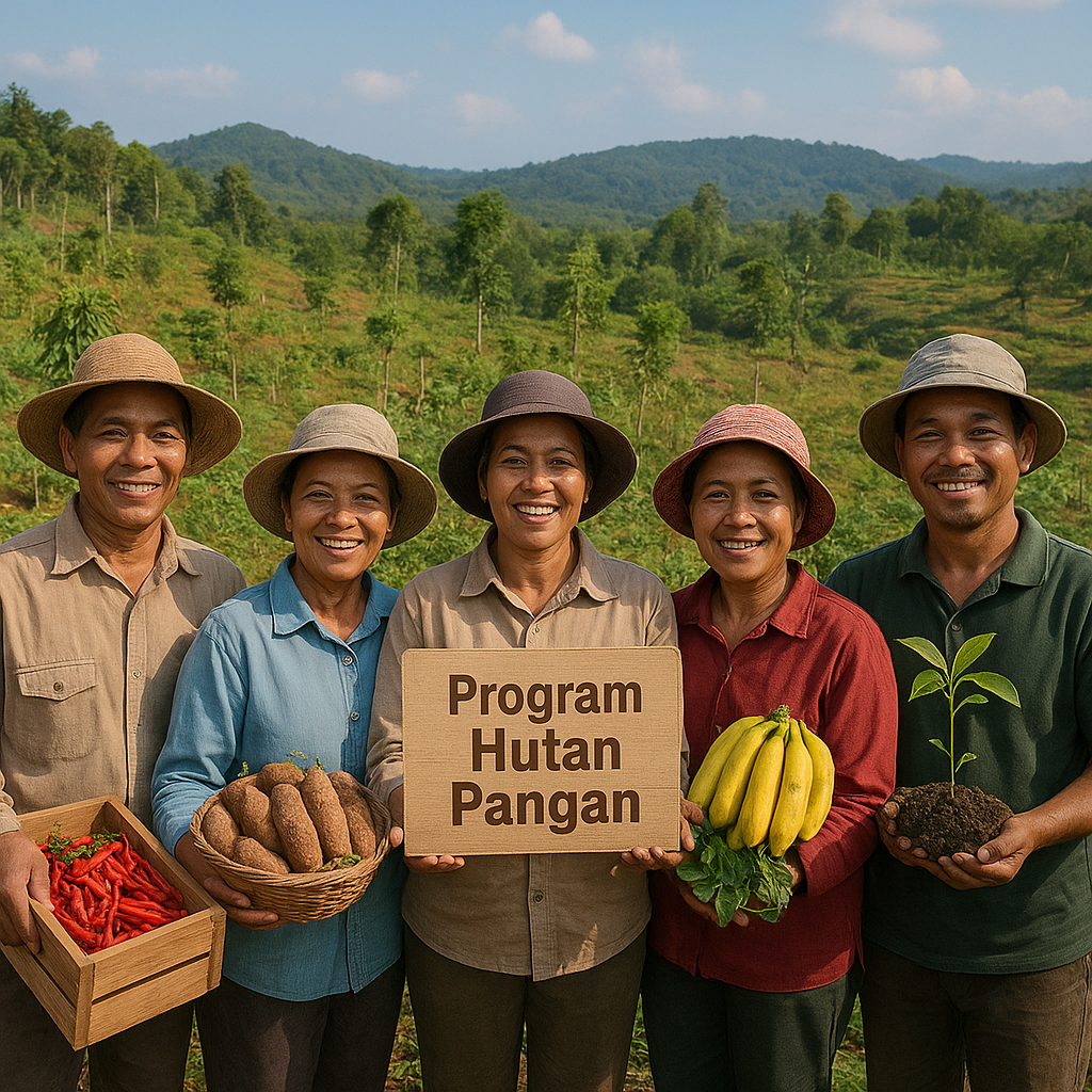 Program 'Hutan Pangan' di Kalimantan Selatan Pulihkan Lahan Kritis dan Beri Hasil Panen