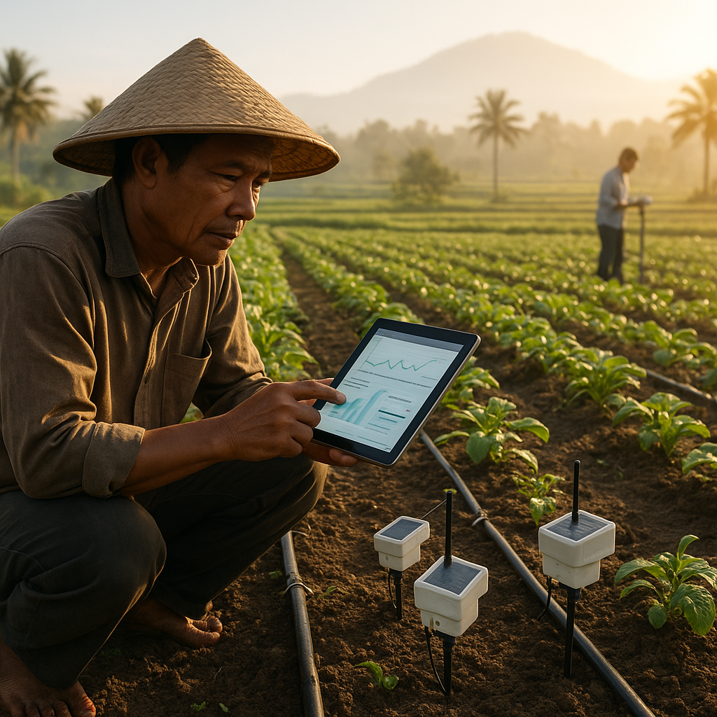 Teknologi IoT untuk Optimalkan Irigasi dan Kurangi Limbah Air di Lahan Pertanian