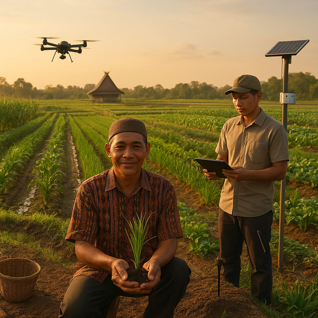 Program 'Food Estate' Berbasis Kearifan Lokal dan Teknologi di Kalimantan Tengah