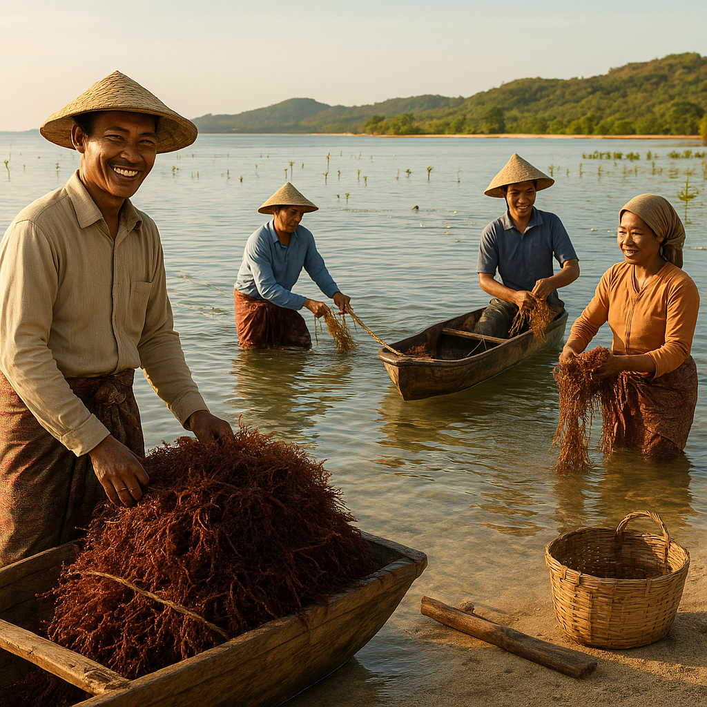 Teknologi 'Seaweed Garden' di NTT Tingkatkan Hasil Tangkapan dan Serap Karbon
