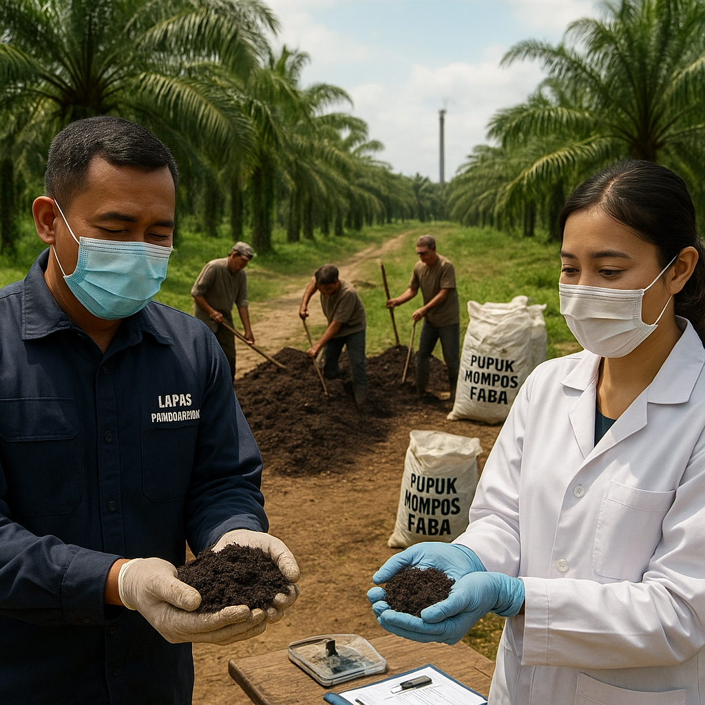 Inovasi Pupuk Kompos FABA dari Limbah PLTU untuk Kebun Sawit yang Lebih Berkelanjutan