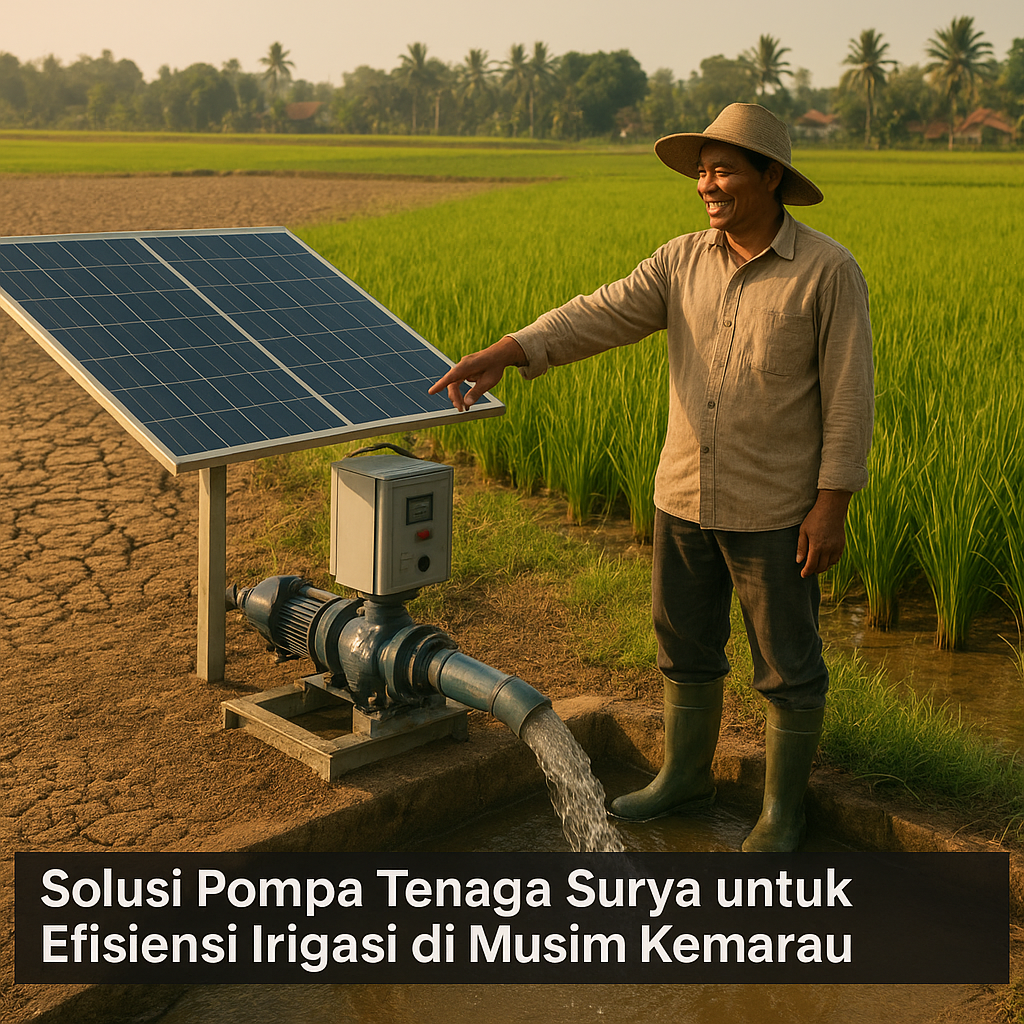 Solusi Pompa Tenaga Surya untuk Efisiensi Irigasi di Musim Kemarau