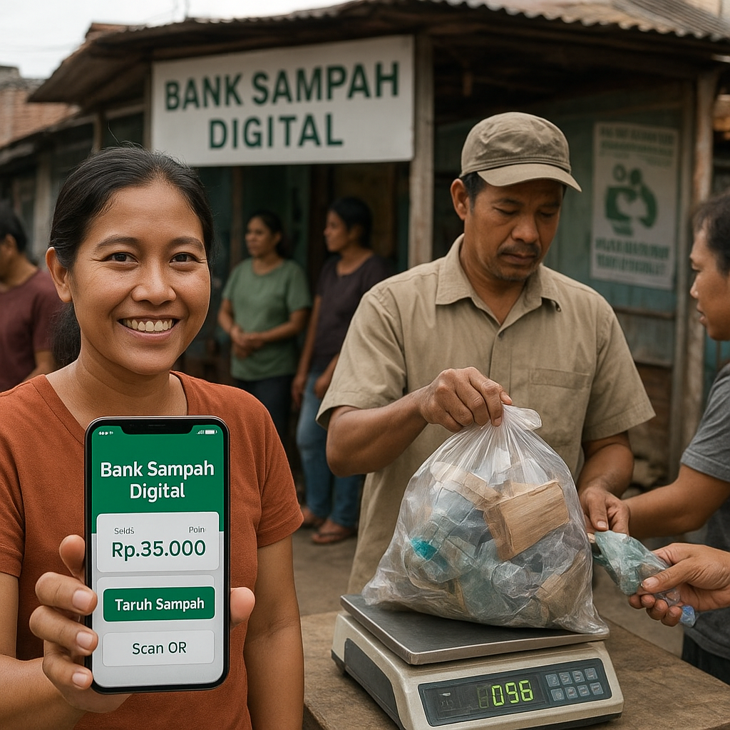 Bank Sampah Digital: Inovasi Teknologi Tingkatkan Partisipasi dan Nilai Ekonomi Sampah
