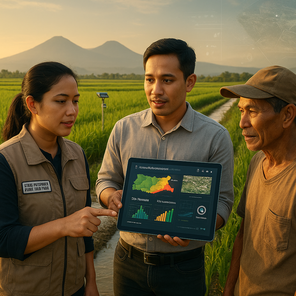 Sistem Peringatan Dini Kekeringan Pertanian Berbasis AI di Jawa Timur: Optimalkan Irigasi dan Antisipasi Gagal Panen