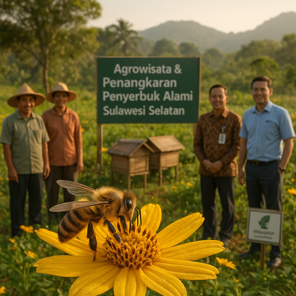 Kolaborasi Swasta-Pemda Kembangkan Kawasan Agrowisata dan Penangkaran Penyerbuk Alami
