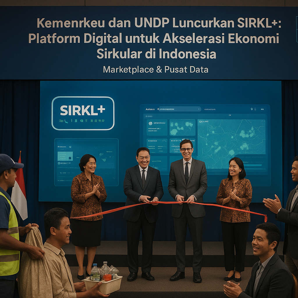Kemenkeu dan UNDP Luncurkan SIRKL+: Platform Digital untuk Akselerasi Ekonomi Sirkular di Indonesia