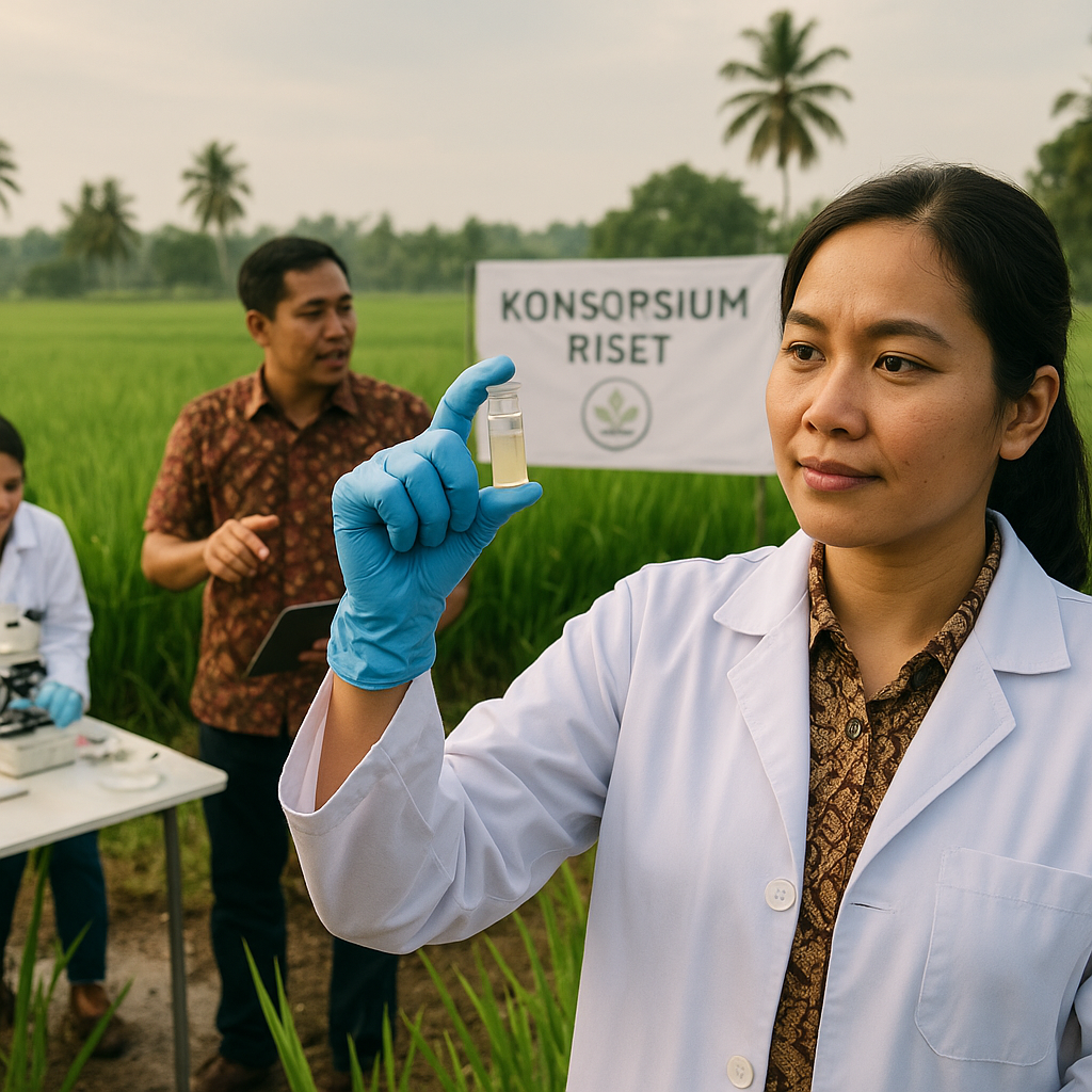 Konsorsium Riset Kembangkan Pupuk Hayati dari Bakteri Endofit Lokal