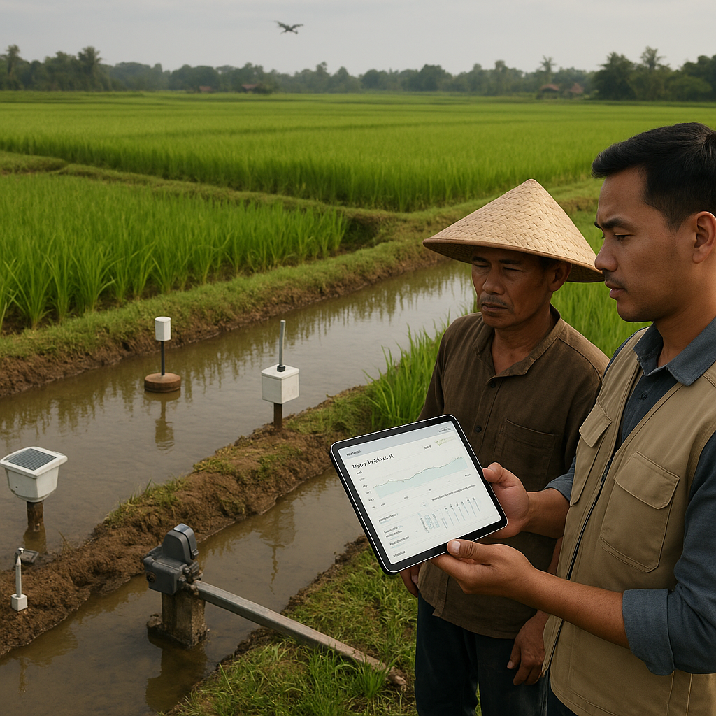 Pemanfaatan Teknologi IoT dan Sensor untuk Irigasi Presisi di Lahan Rawa Lebak