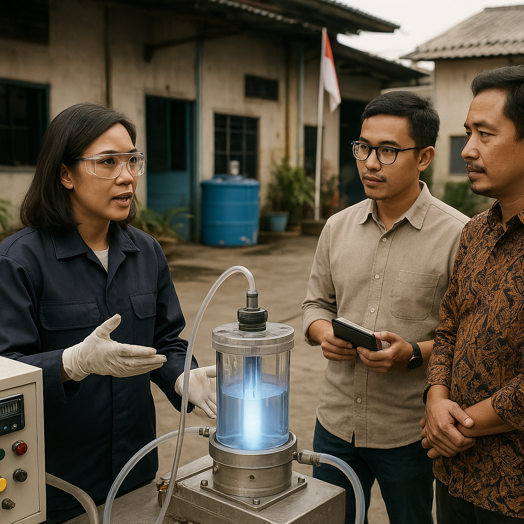 Teknologi Plasma untuk Pengolahan Air Limbah Industri Skala Kecil