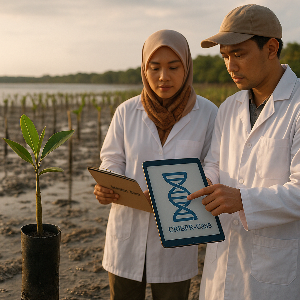 Rekayasa Genetika Tepat Sasaran untuk Bibit Mangrove Tahan Iklim