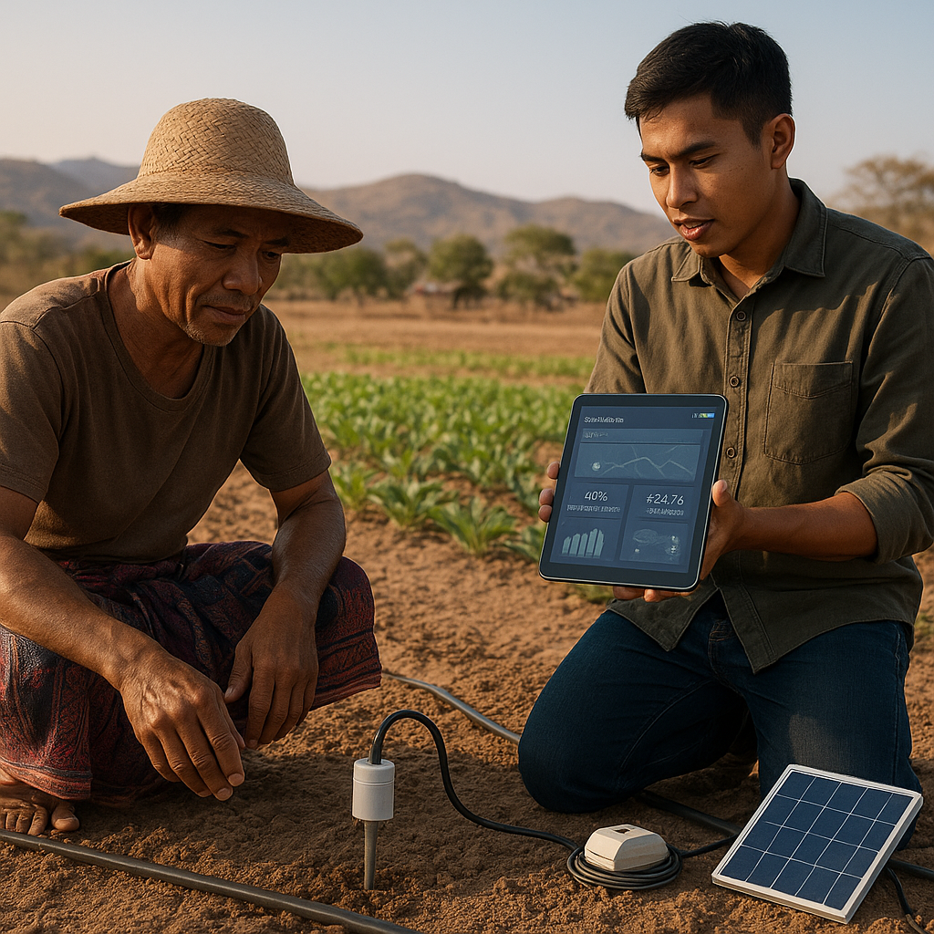 IoT dan AI untuk Sistem Irigasi Presisi di Lahan Kering NTT