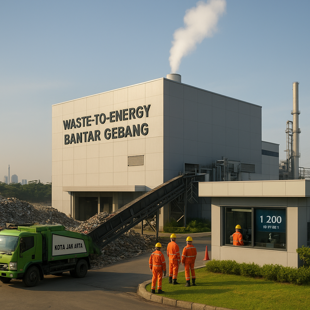 Jakarta Wujudkan Waste-to-Energy Bantar Gebang, Ubah Sampah Jadi Listrik Ramah Lingkungan
