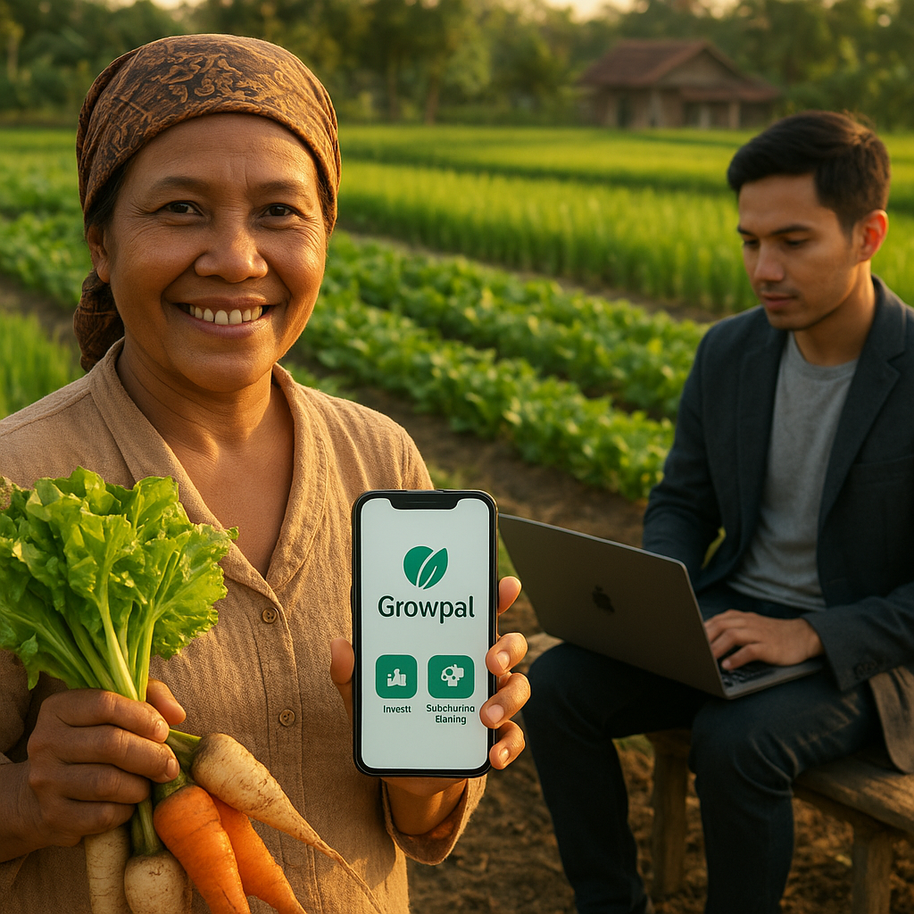 Aplikasi 'Growpal' Koneksikan Investor dengan Petani untuk Pertanian Berkelanjutan Skala Kecil