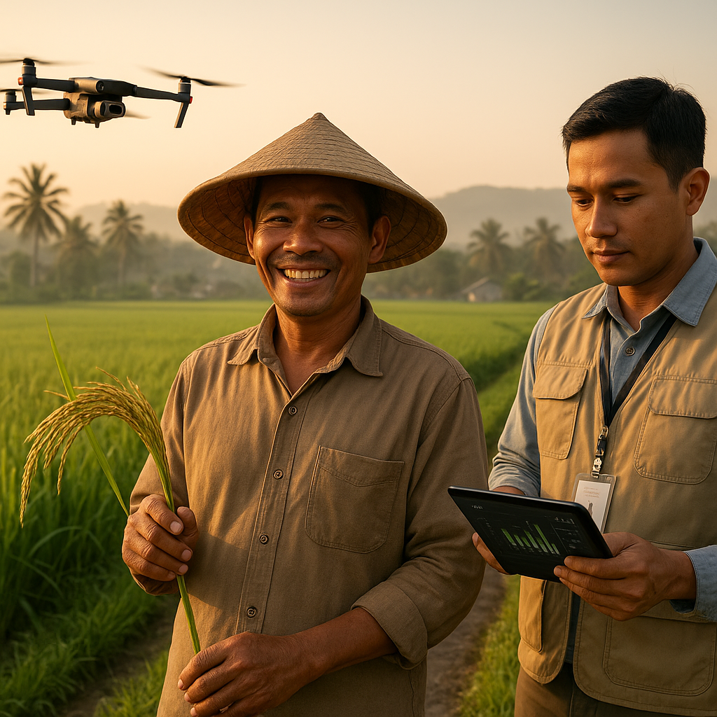 Pertanian Modern-Advanced Agriculture System (PM-AAS) Klaim Tingkatkan Produktivitas Padi Hingga 12,4 Ton/Ha