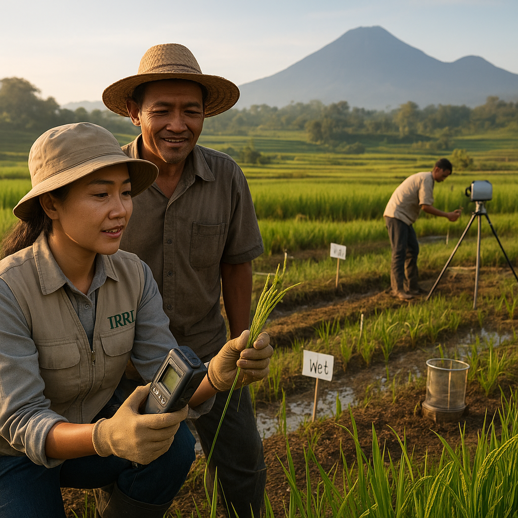 Pengembangan Varietas Padi Tahan Kekeringan dan Rendah Emisi Metana