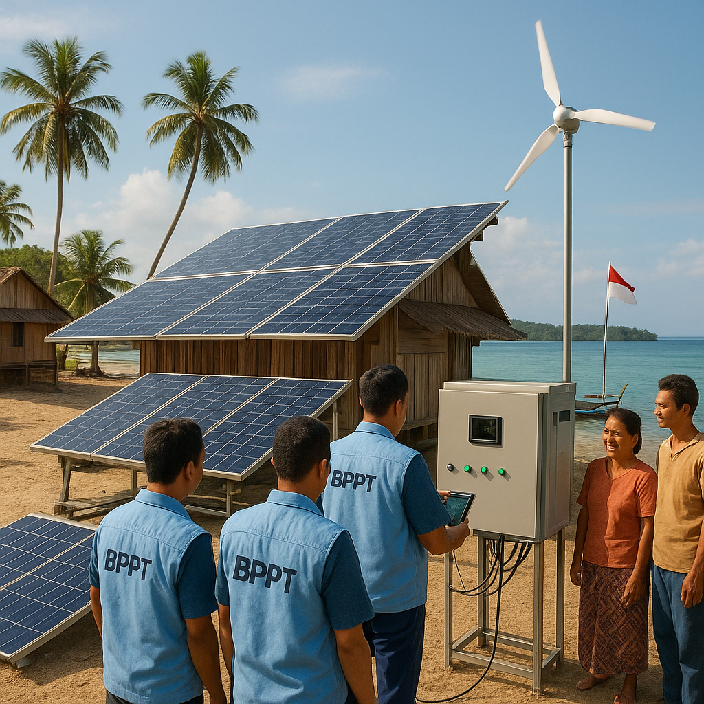 BPPT Kembangkan Teknologi 'Smart Microgrid' Tenaga Surya dan Angin untuk Pulau-pulau Terpencil Indonesia