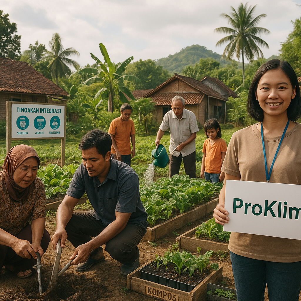 Kampung Iklim Berbasis Komunitas Wujudkan Adaptasi Perubahan Iklim di Tingkat Akar Rumput