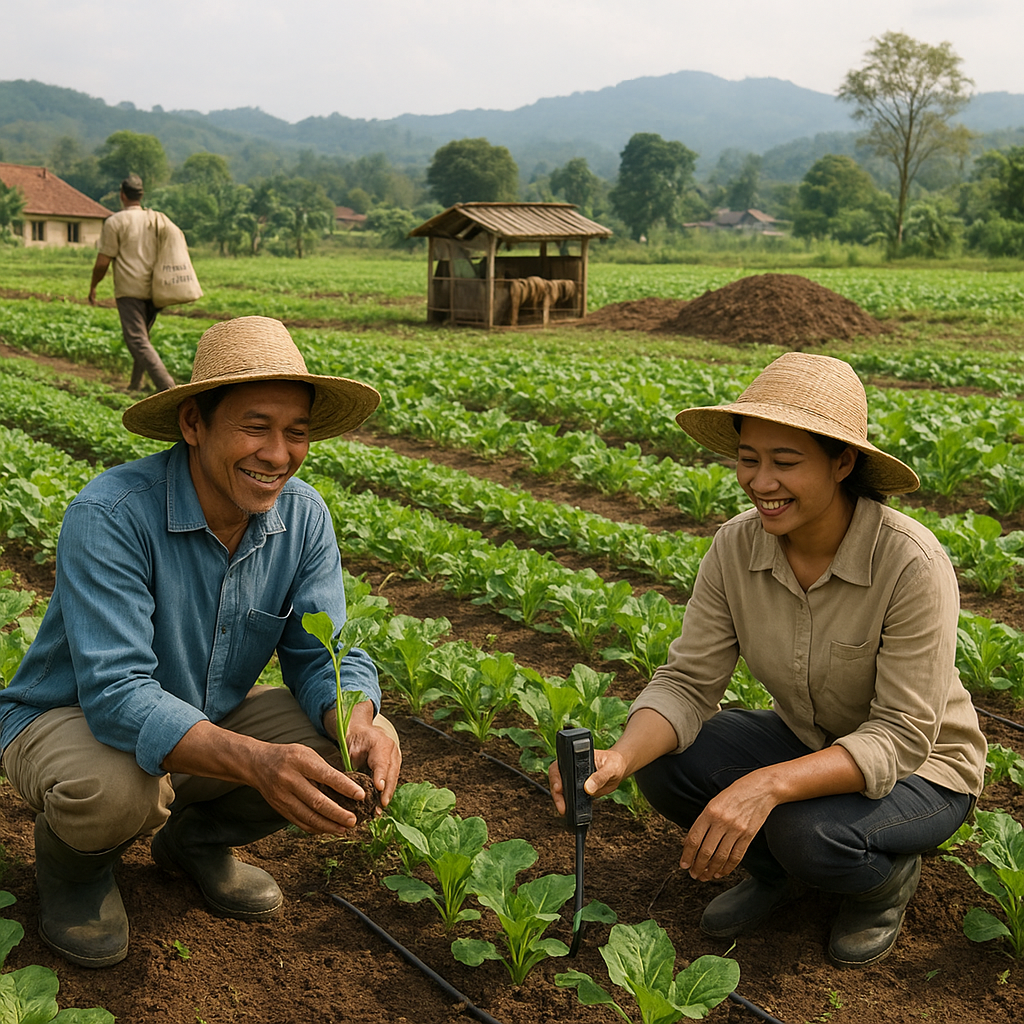 Garitan Kalongliud: Model Pertanian Sirkular Pulihkan 35 Hektare Lahan Tidur di Bogor