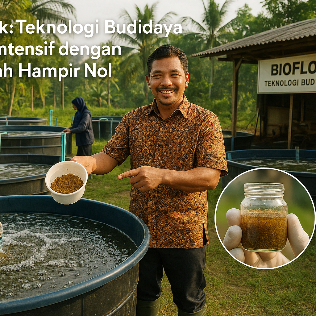 Bioflok: Teknologi Budidaya Ikan Intensif dengan Limbah Hampir Nol