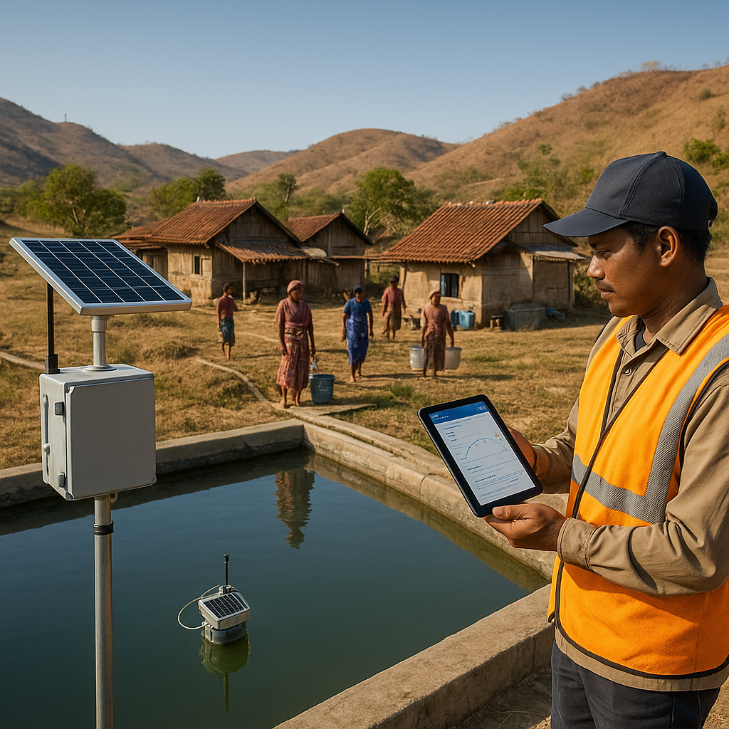 Kemarau Panjang di NTT Diatasi dengan Inovasi Embung Cerdas Berbasis IoT dan Penampung Air Hujan Rumah Tangga