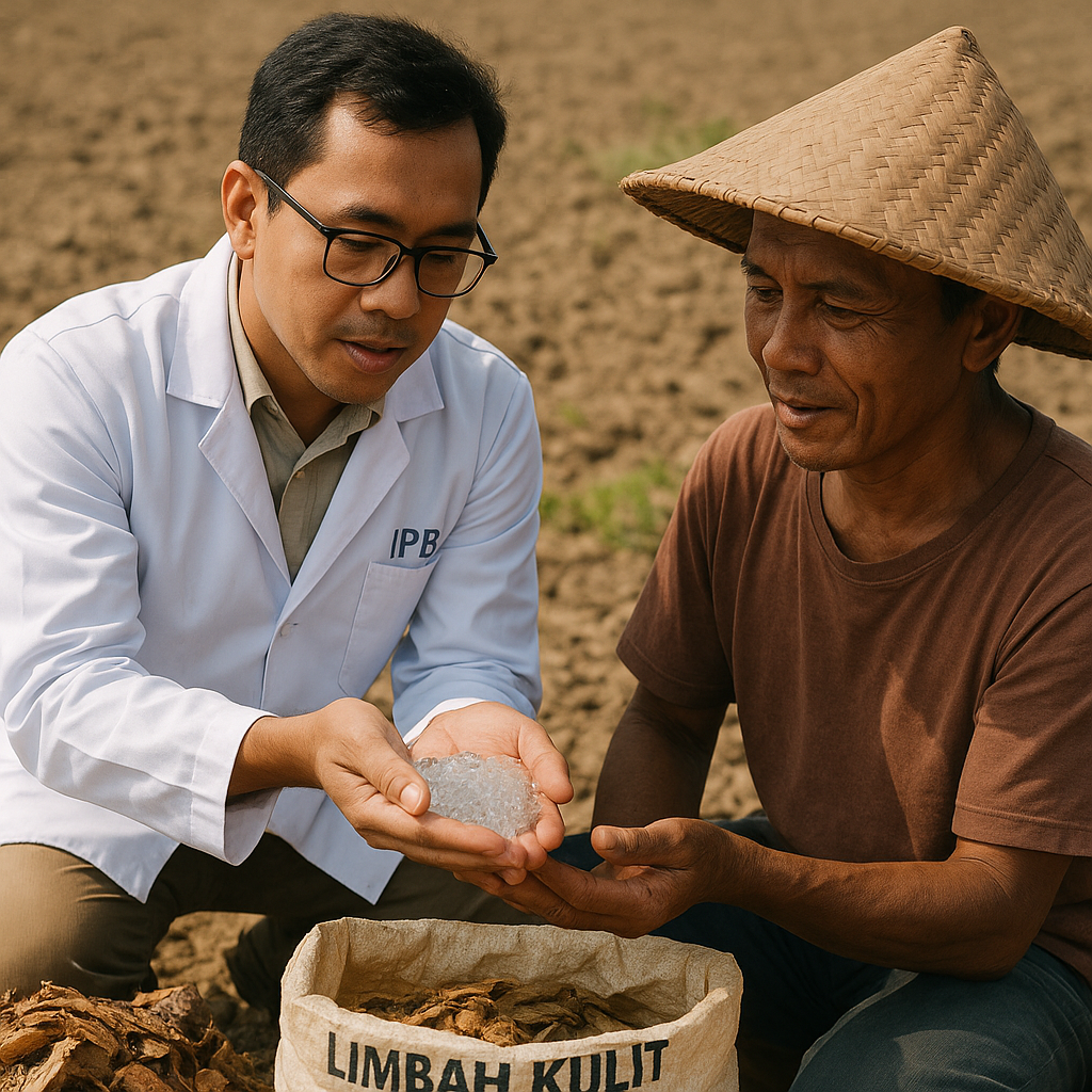 Teknologi Hidrogel dari Limbah Singkong untuk Konservasi Air di Lahan Kering