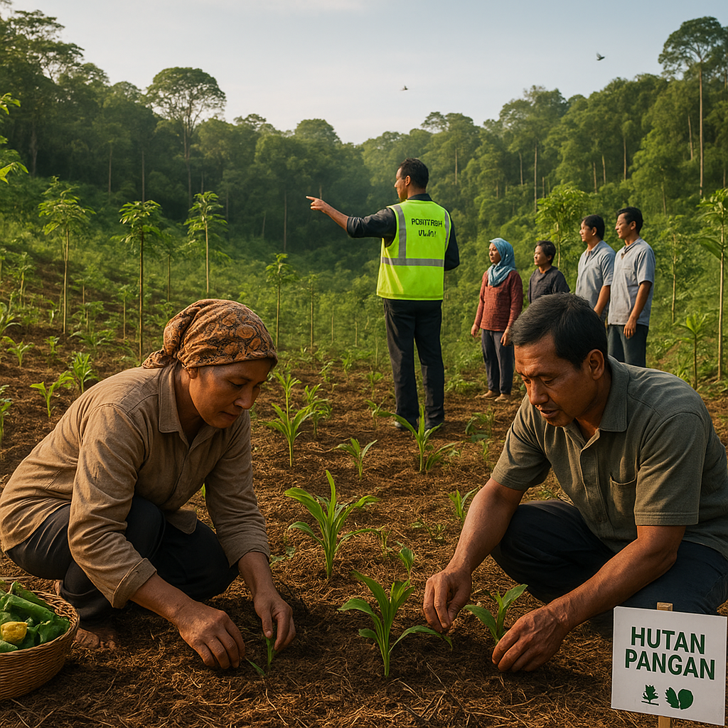 Program 'Hutan Pangan' Kementerian LHK Kembalikan Fungsi Ekologis dan Penghidupan di Hutan Lindung