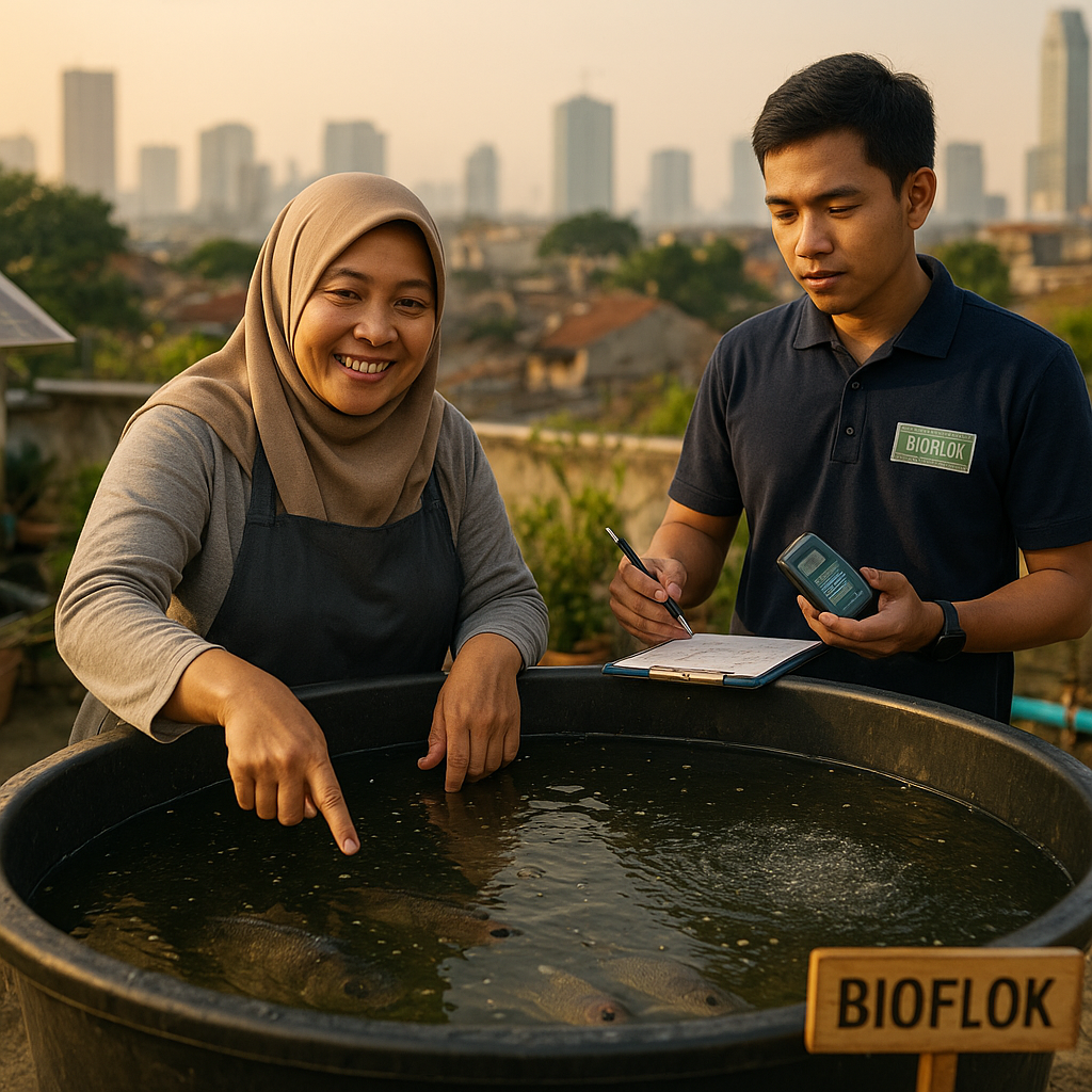 Bioflok, Revolusi Budidaya Ikan Ramah Lingkungan di Lahan Sempit Perkotaan