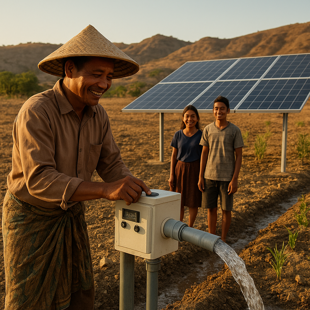 Solusi Atasi Kekeringan: Teknologi Pompa Irigasi Tenaga Surya untuk Petani Lahan Kering NTT
