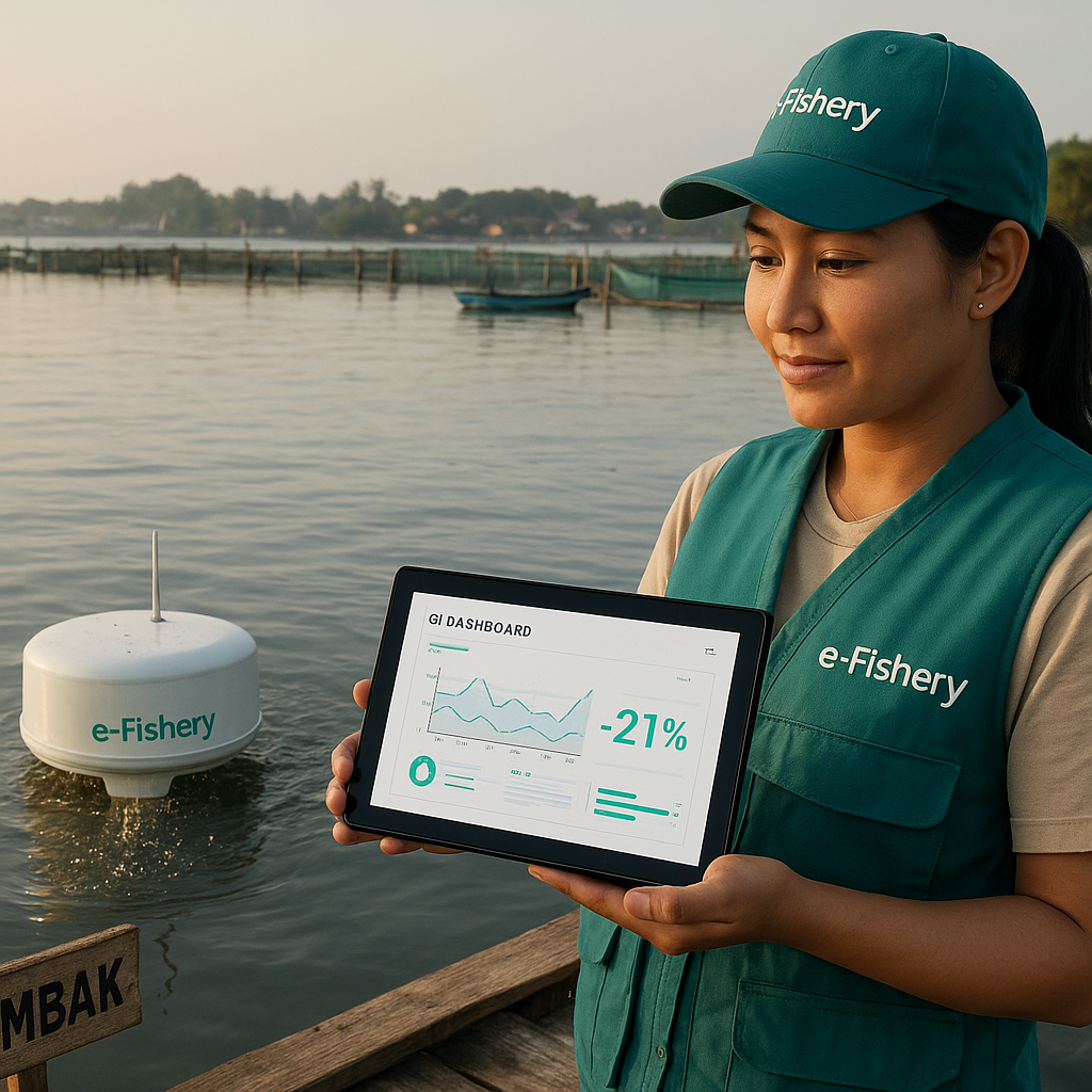 Platform Digital 'e-Fishery' Kembangkan Akuakultur Presisi untuk Efisiensi Pakan dan Kurangi Limbah