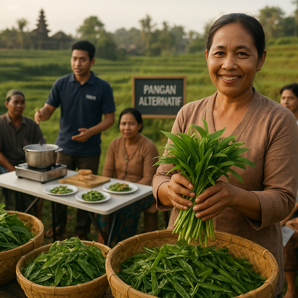 Gulma Jadi Bahan Pokok: Upaya Bali Temukan Pangan Alternatif di Tengah Krisis