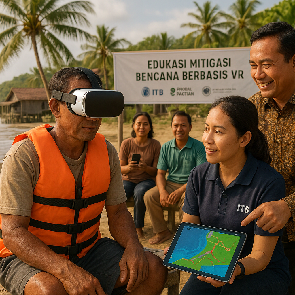Edukasi Mitigasi Bencana Berbasis VR untuk Komunitas Pesisir