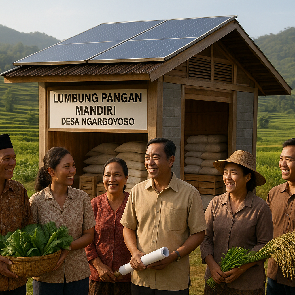 Dana Desa untuk Ketahanan Pangan: Inovasi Desa Ngargoyoso Bangun Lumbung Pangan Mandiri