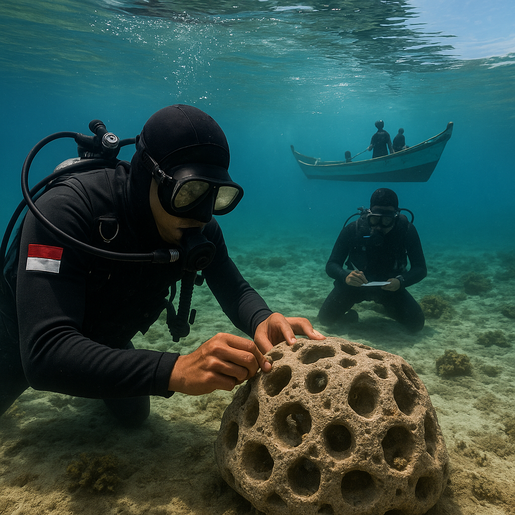 Karang Buatan dari Semen Ramah Lingkungan untuk Rehabilitasi Terumbu Karang di Sulawesi