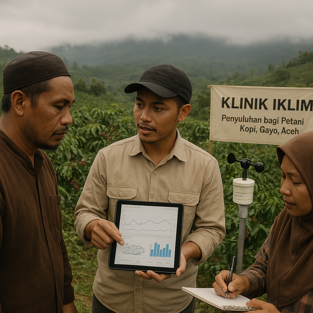 Program 'Klinik Iklim' untuk Petani Kopi di Gayo Aceh Adaptasi terhadap Curah Hujan Tidak Menentu