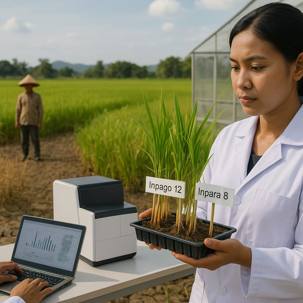 Teknologi Pemuliaan Cepat Varietas Padi Tahan Kekeringan untuk Antisipasi El Niño