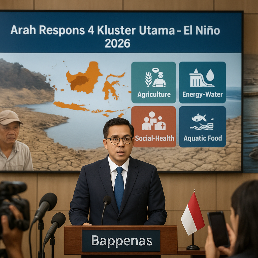 Bappenas Rumuskan Arah Respons 4 Kluster Utama untuk Hadapi Dampak El-Nino Kuat 2026