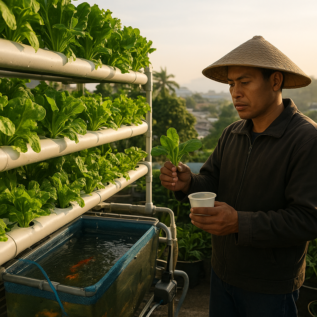 Pertanian Hidroganik, Jurus Jitu Ketahanan Pangan dan Urban Farming di Palu