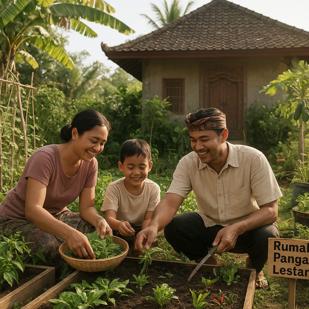 Inisiatif 'Rumah Pangan Lestari' di Bali Manfaatkan Pekarangan untuk Diversifikasi Pangan