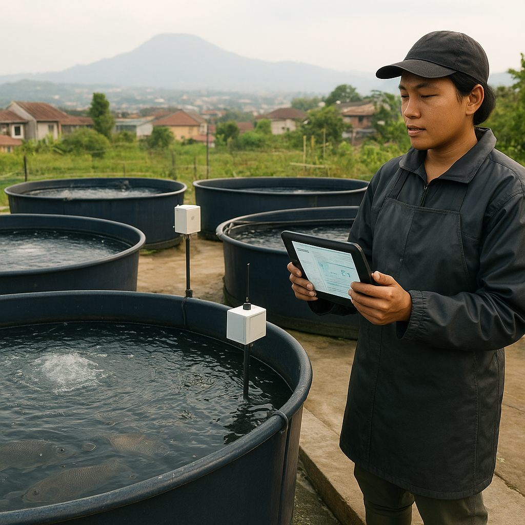 Bioflok dan IoT, Kombinasi Inovatif Tingkatkan Produksi Ikan Nila di Lahan Sempit Bandung