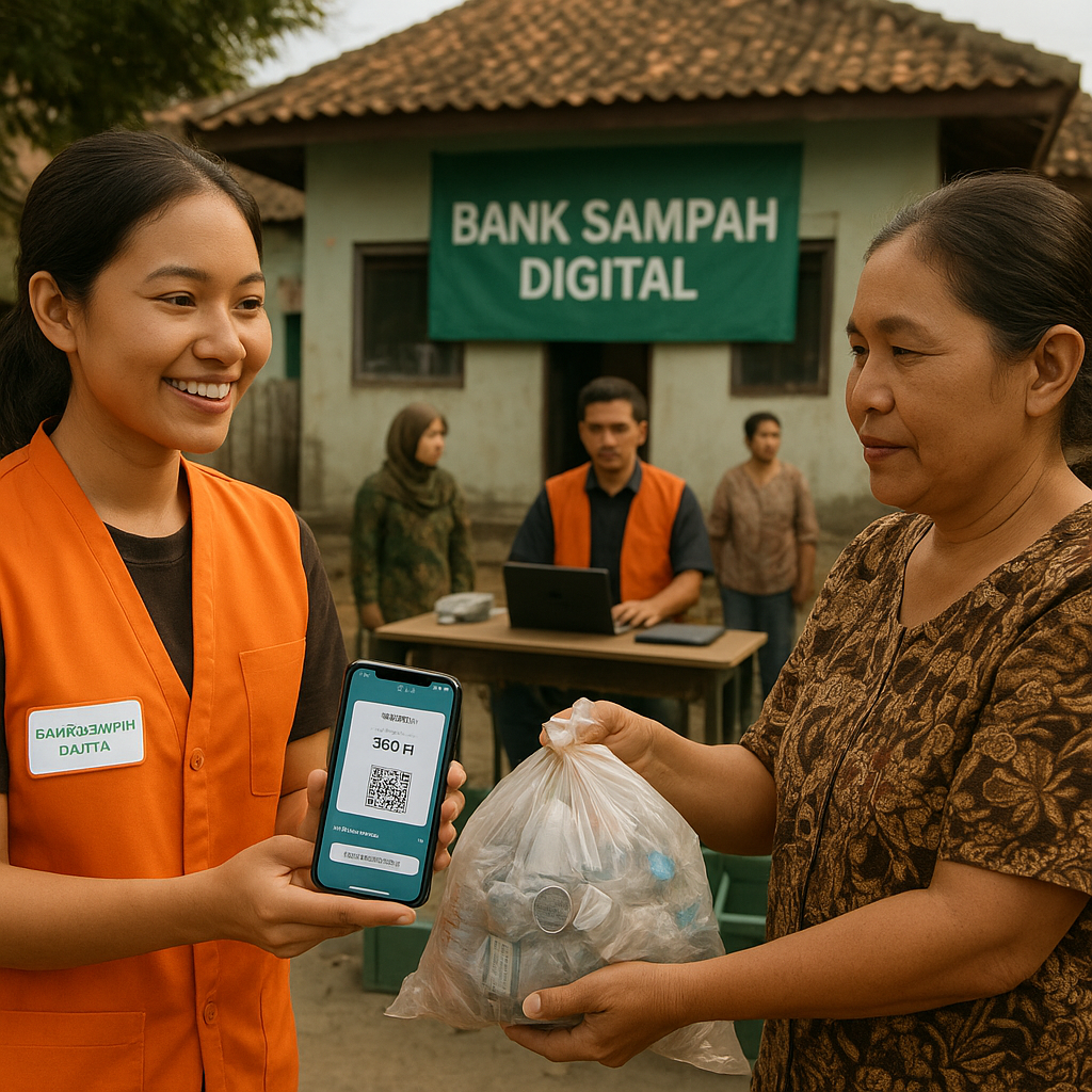 Inisiatif Bank Sampah Digital di Yogyakarta Tingkatkan Daur Ulang dan Ekonomi Warga