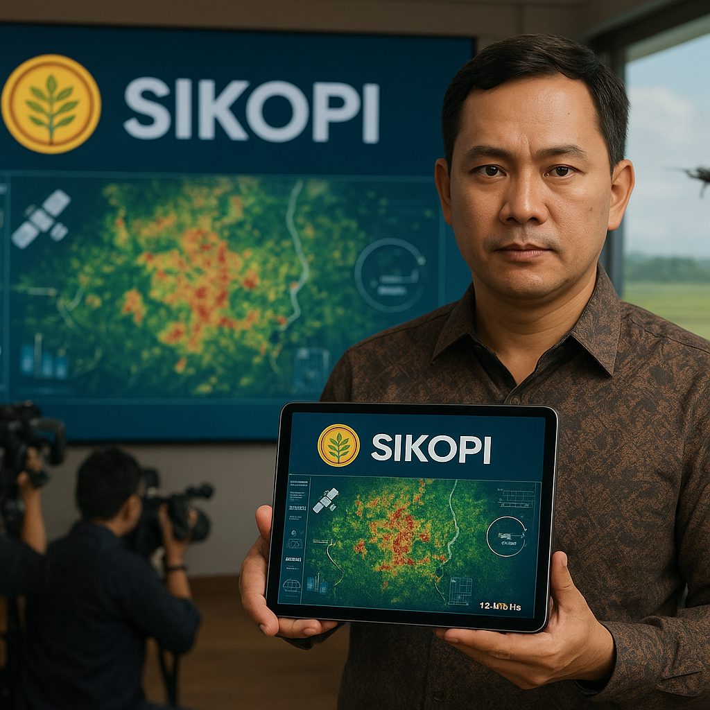 Aplikasi SIKOPI Kementan Pantau 1,2 Juta Hektare Lahan dan Antisipasi Kekeringan