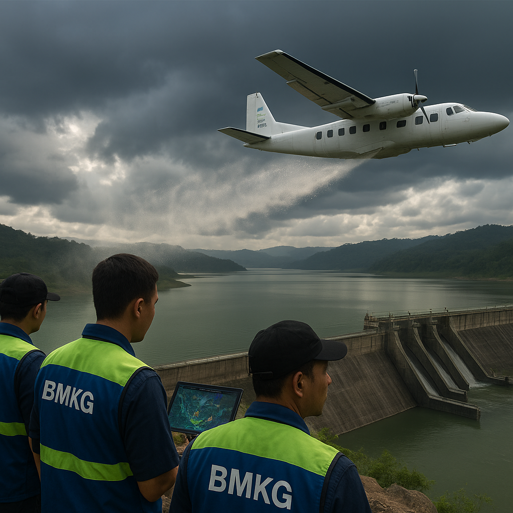 BMKG Optimalkan Pengisian 240 Waduk Nasional dengan Modifikasi Cuaca Antisipasi El Niño Kuat