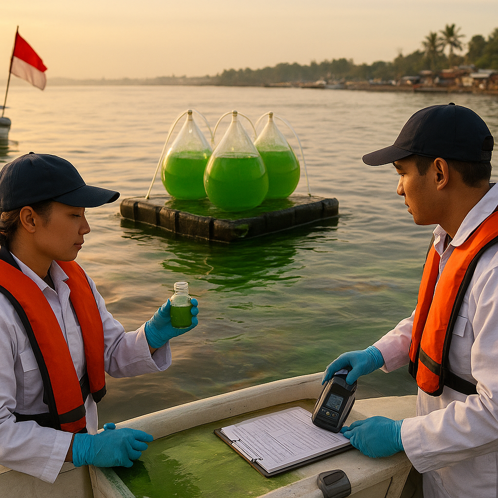 BPPT Kembangkan Teknologi Bioremediasi dengan Mikroalga untuk Pulihkan Perairan Tercemar Minyak