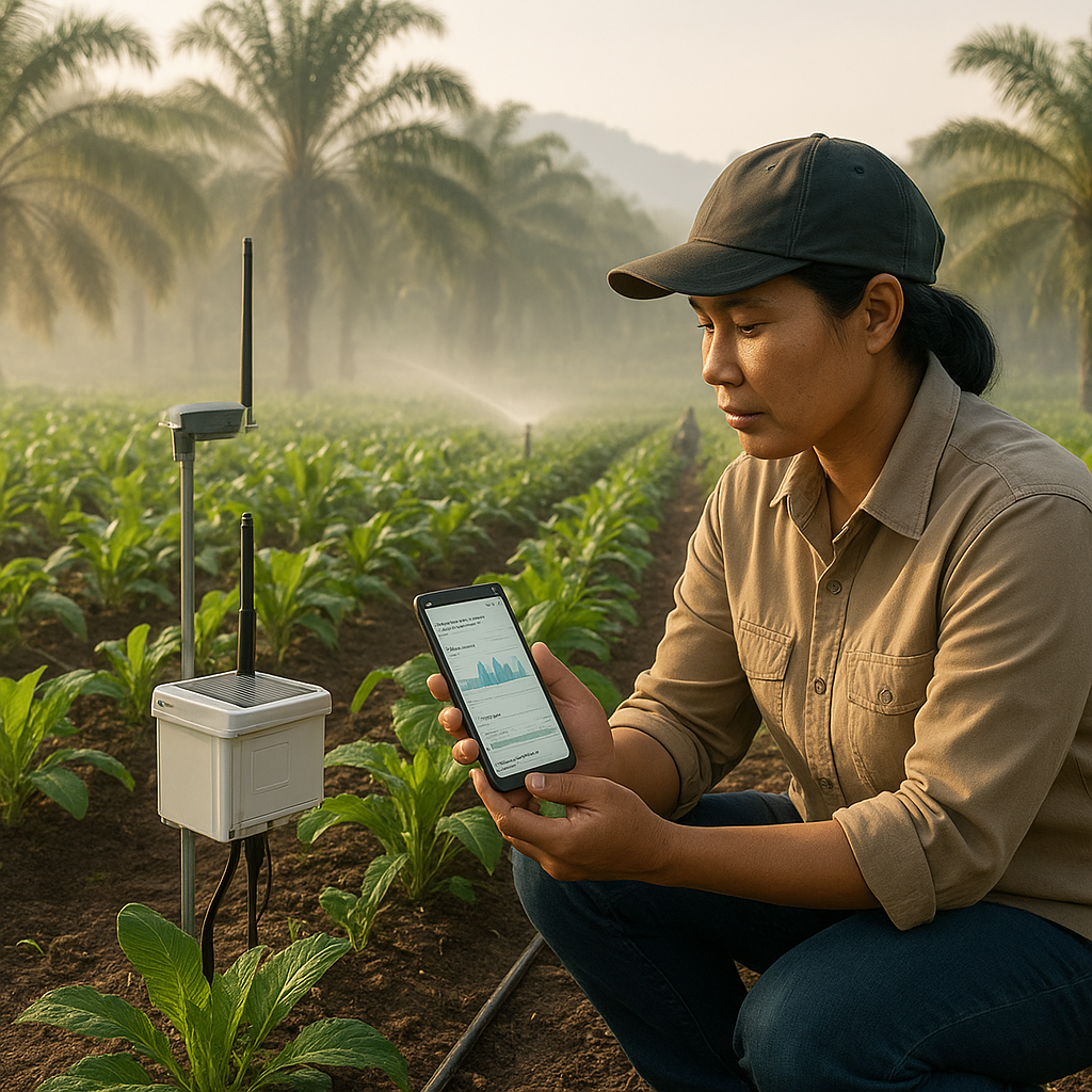 Startup Indonesia Rintis Sistem IoT untuk Optimasi Irigasi dan Pemantauan Tanaman Perkebunan