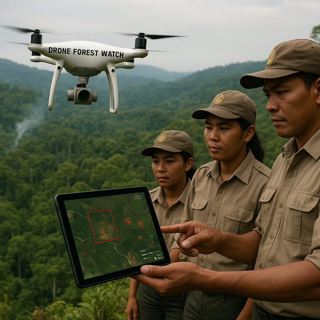 Drone Pemantau Hutan Terintegrasi AI: Deteksi Deforestasi Real-Time di Sumatera